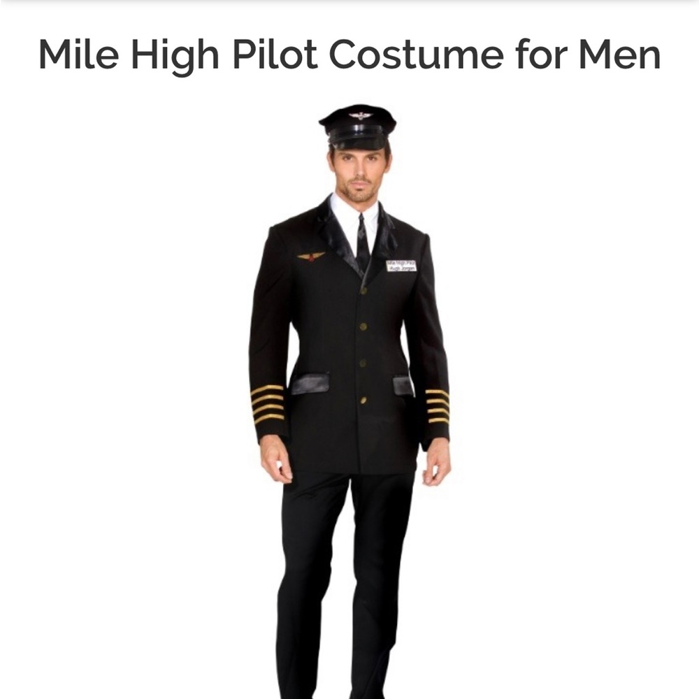 Men’s Pilot Costume